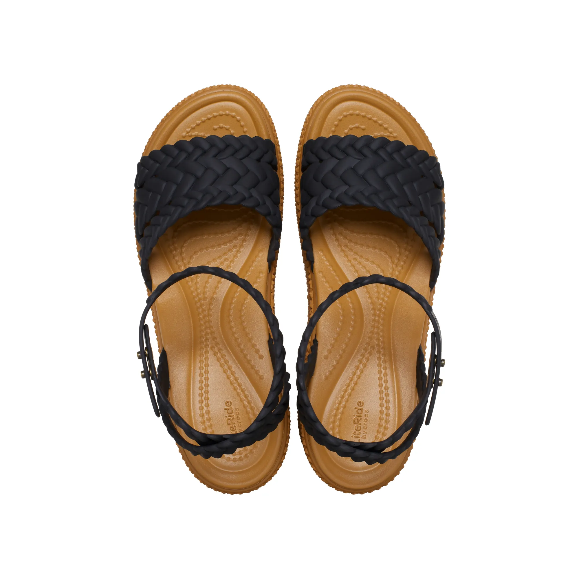 รองเท้าแตะผู้หญิง BROOKLYN WOVEN ANKLE STRAP WEDGE