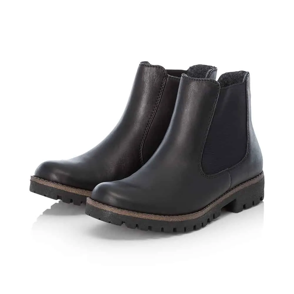 78570-00 Black Chelsea Zip