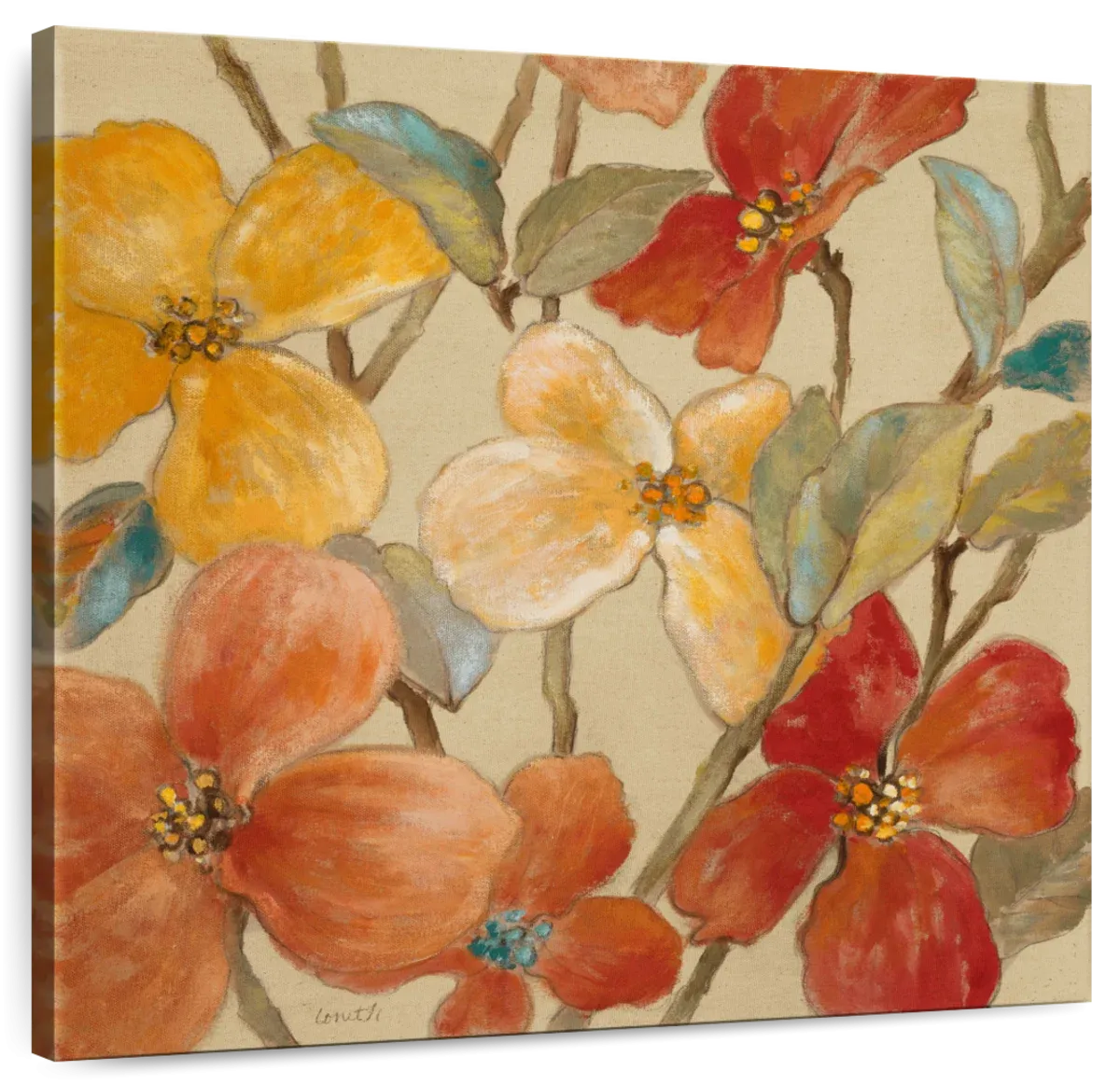 A Garden Party II Wall Art