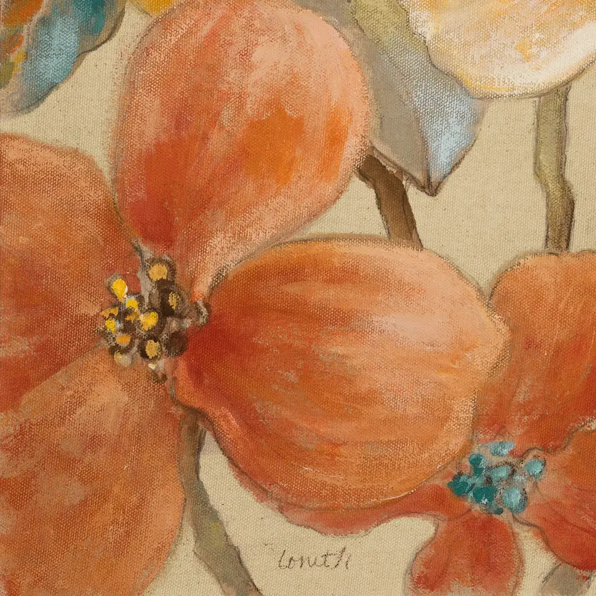 A Garden Party II Wall Art