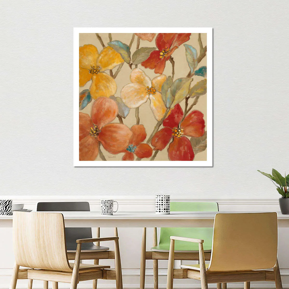 A Garden Party II Wall Art