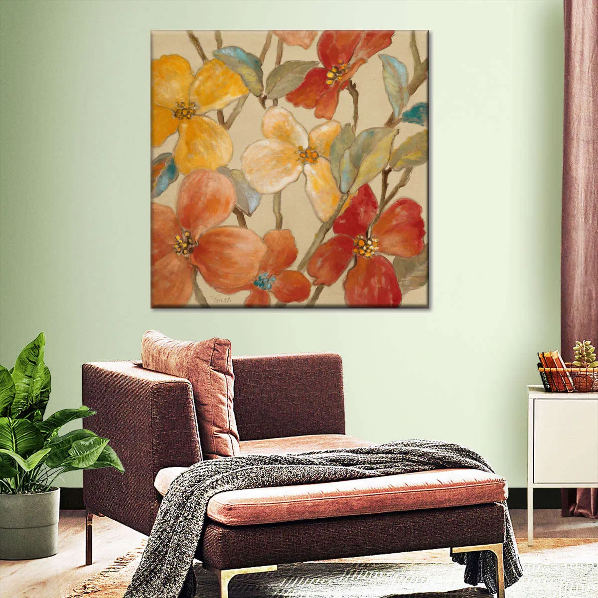 A Garden Party II Wall Art