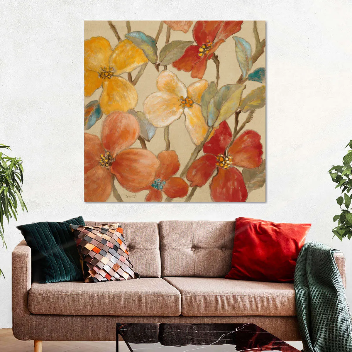 A Garden Party II Wall Art