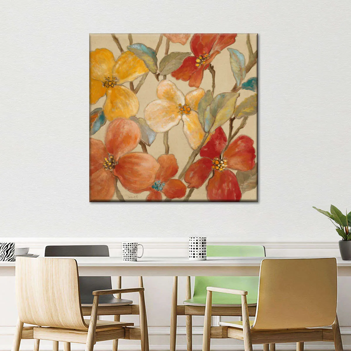 A Garden Party II Wall Art