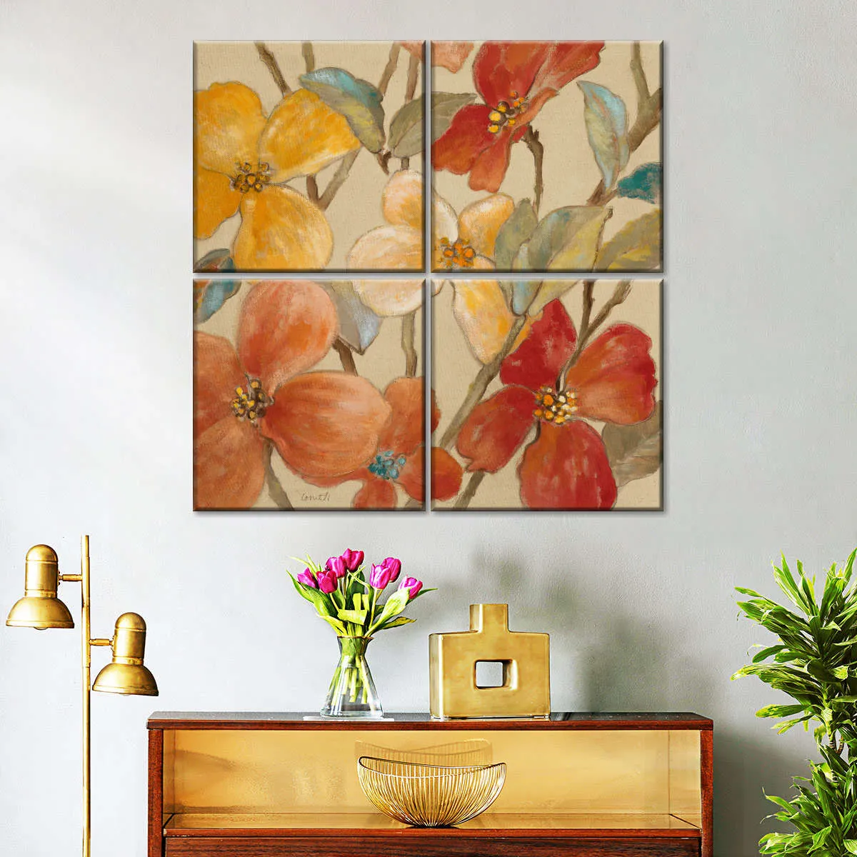 A Garden Party II Wall Art
