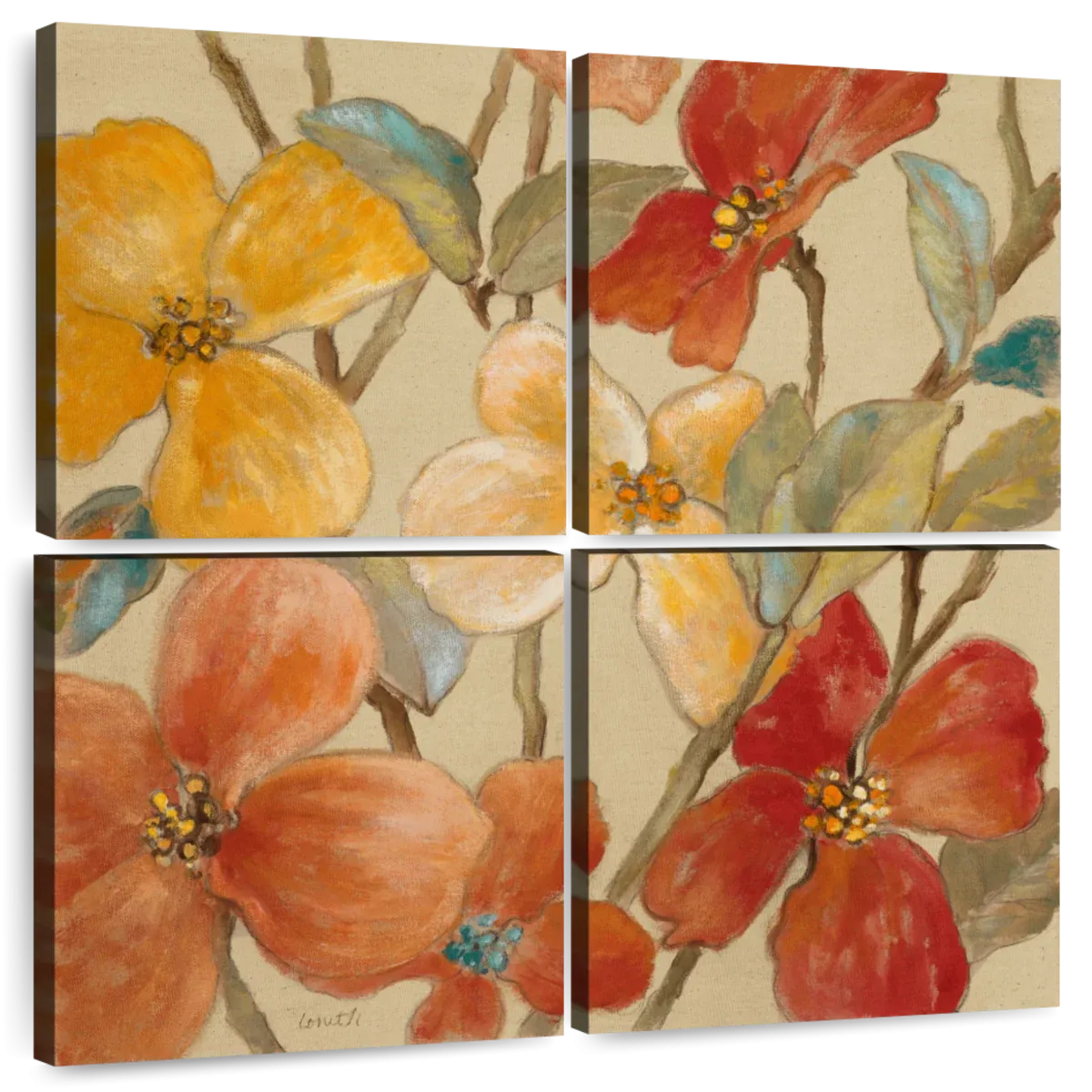 A Garden Party II Wall Art