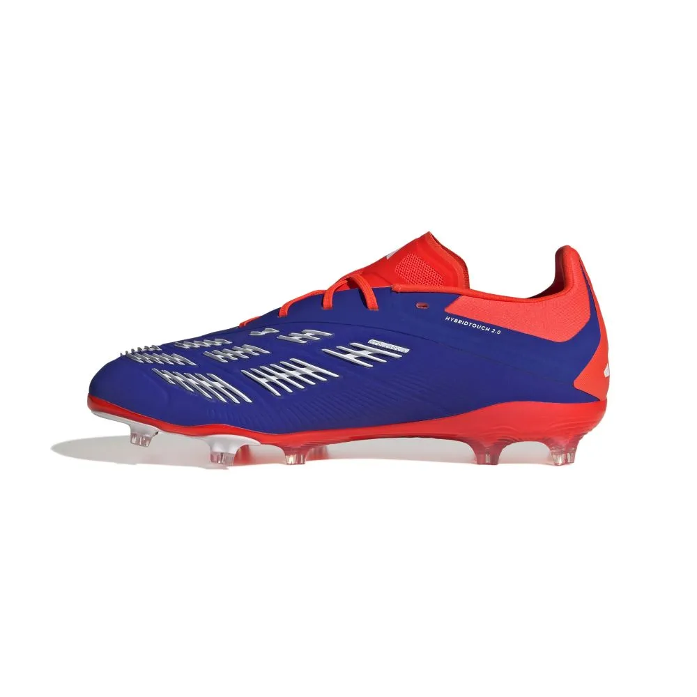 Adidas Predator Elite FG Jnr Football Boots (Lucid Blue/White/Solar Red)
