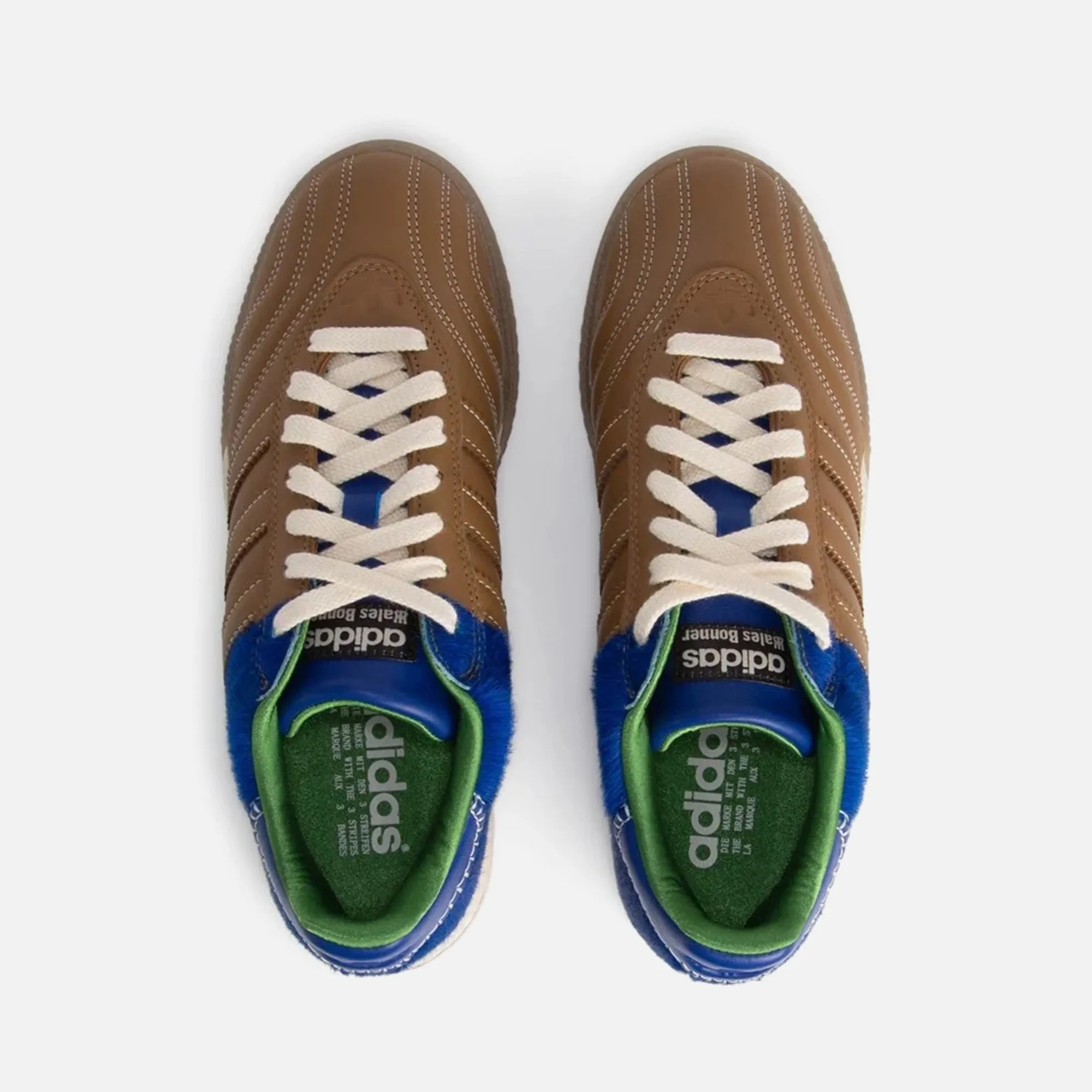 adidas x Wales Bonner Samba - Royal Blue / Brown