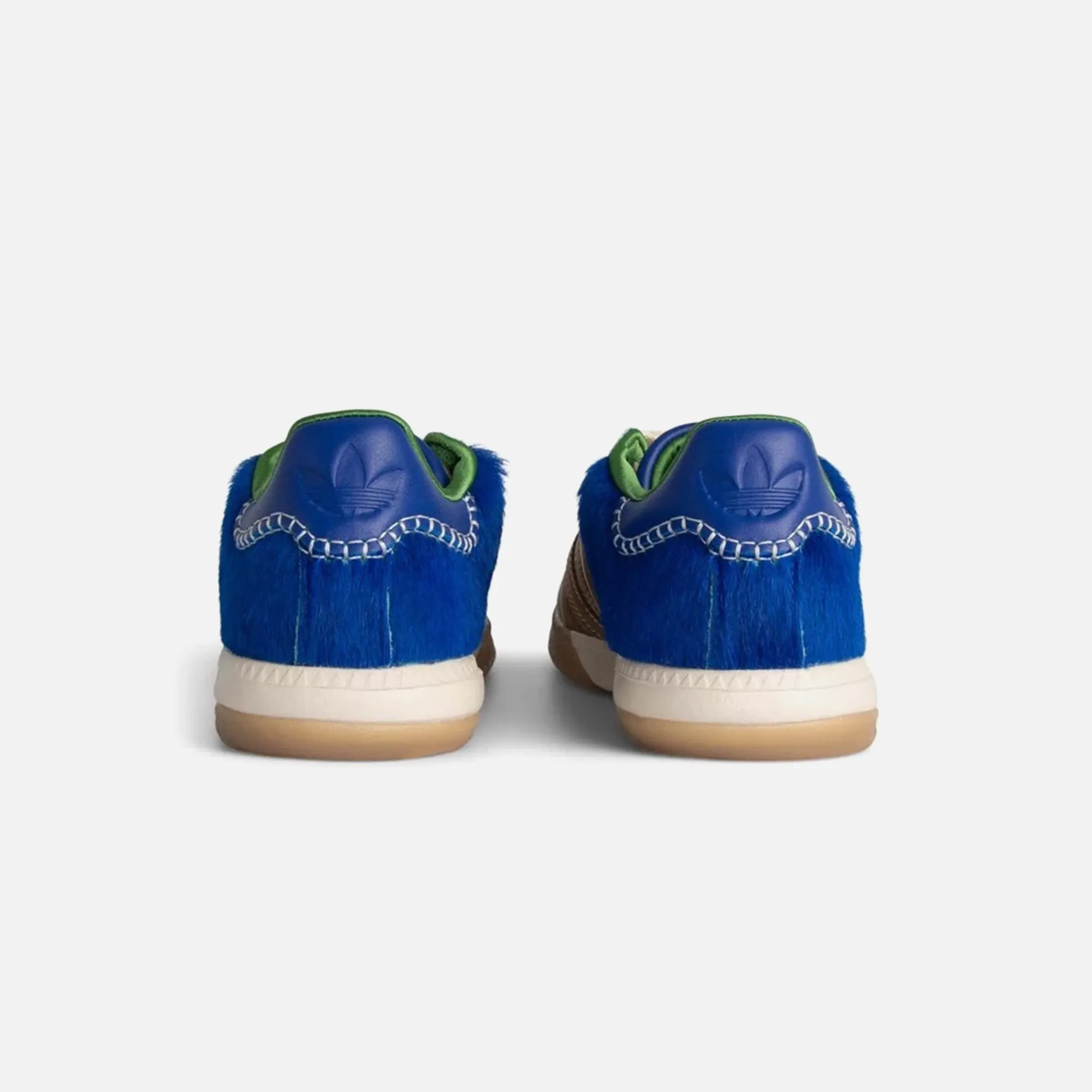 adidas x Wales Bonner Samba - Royal Blue / Brown