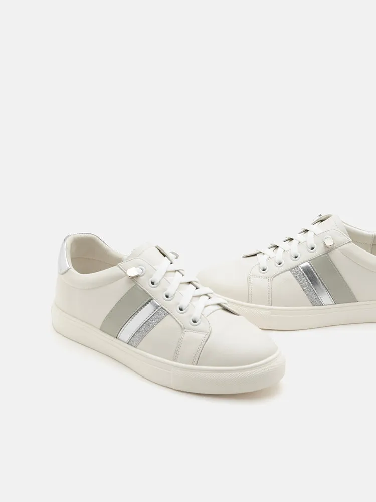 Althea Metallic Trim Sneakers