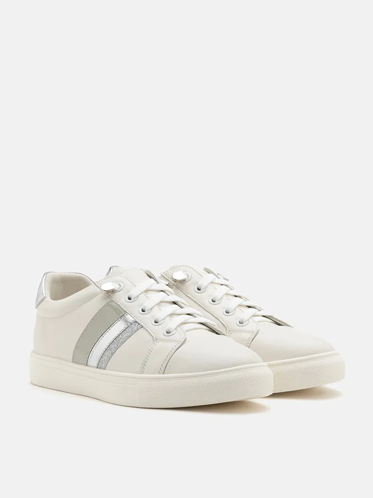 Althea Metallic Trim Sneakers