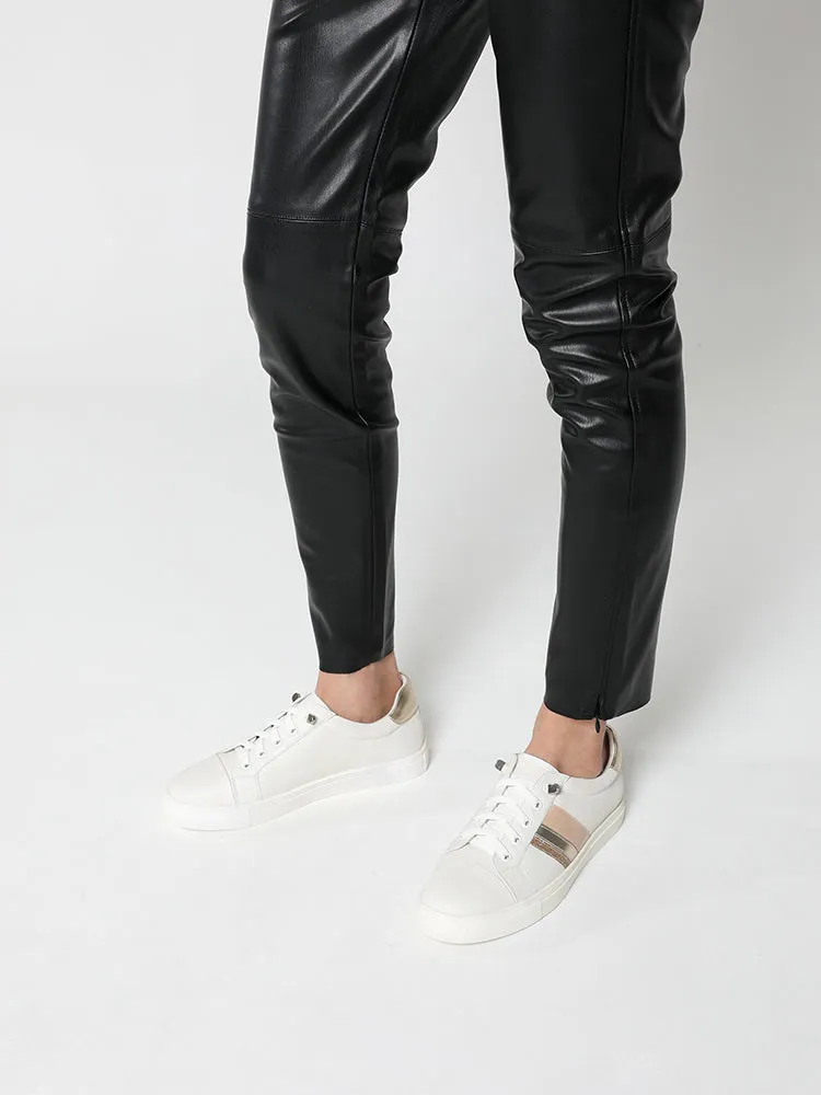 Althea Metallic Trim Sneakers