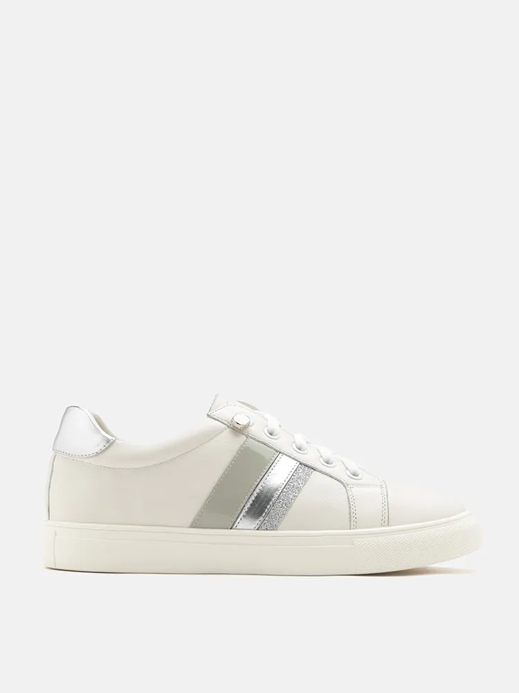 Althea Metallic Trim Sneakers