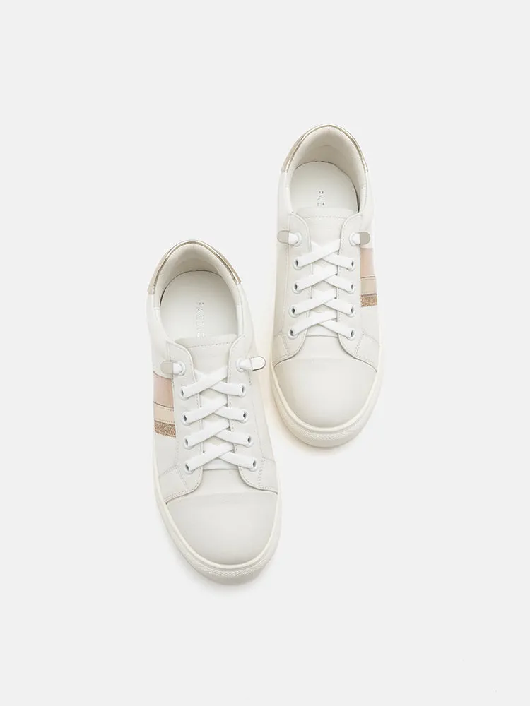 Althea Metallic Trim Sneakers