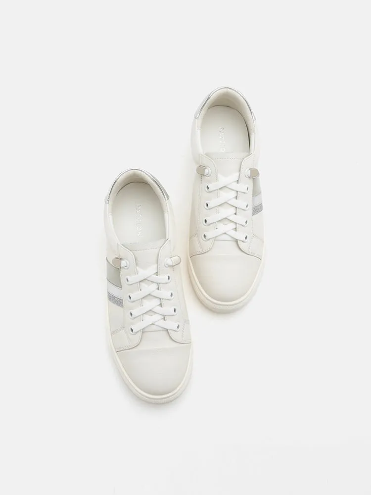 Althea Metallic Trim Sneakers