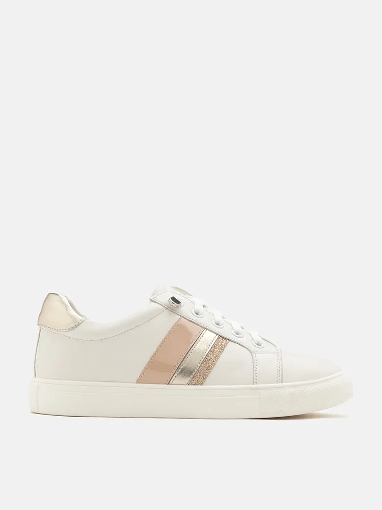 Althea Metallic Trim Sneakers