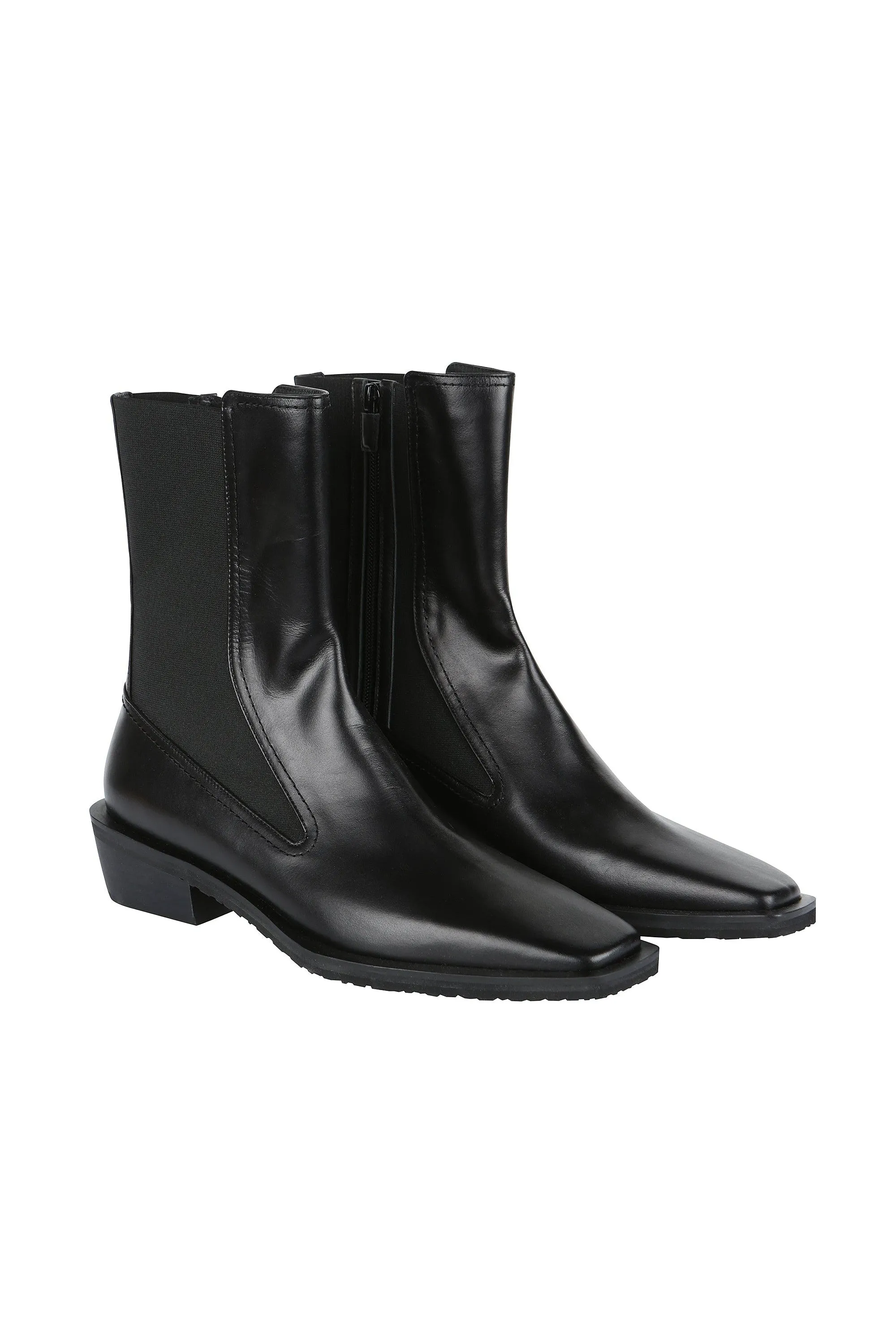 Angular Chelsea Boots