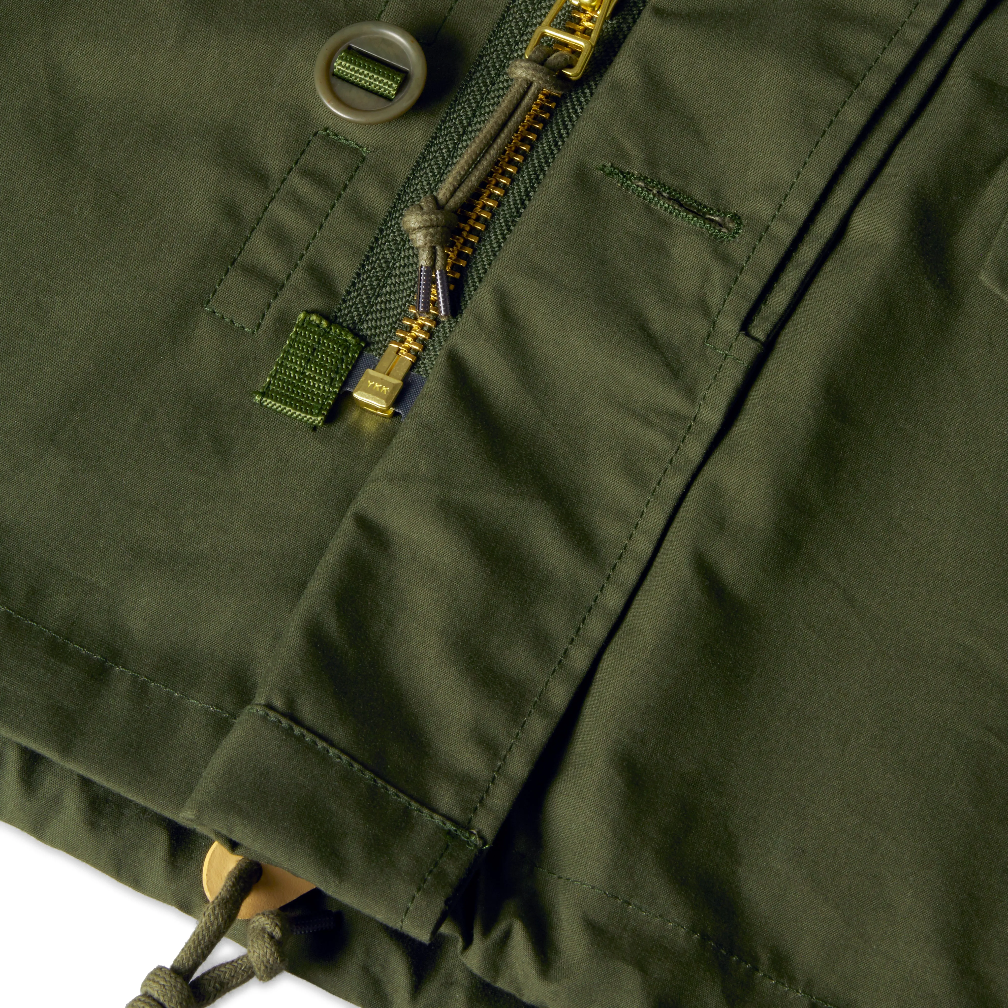 Applied Art Forms -  CM1-2 Field Jacket Military Green - (Green)