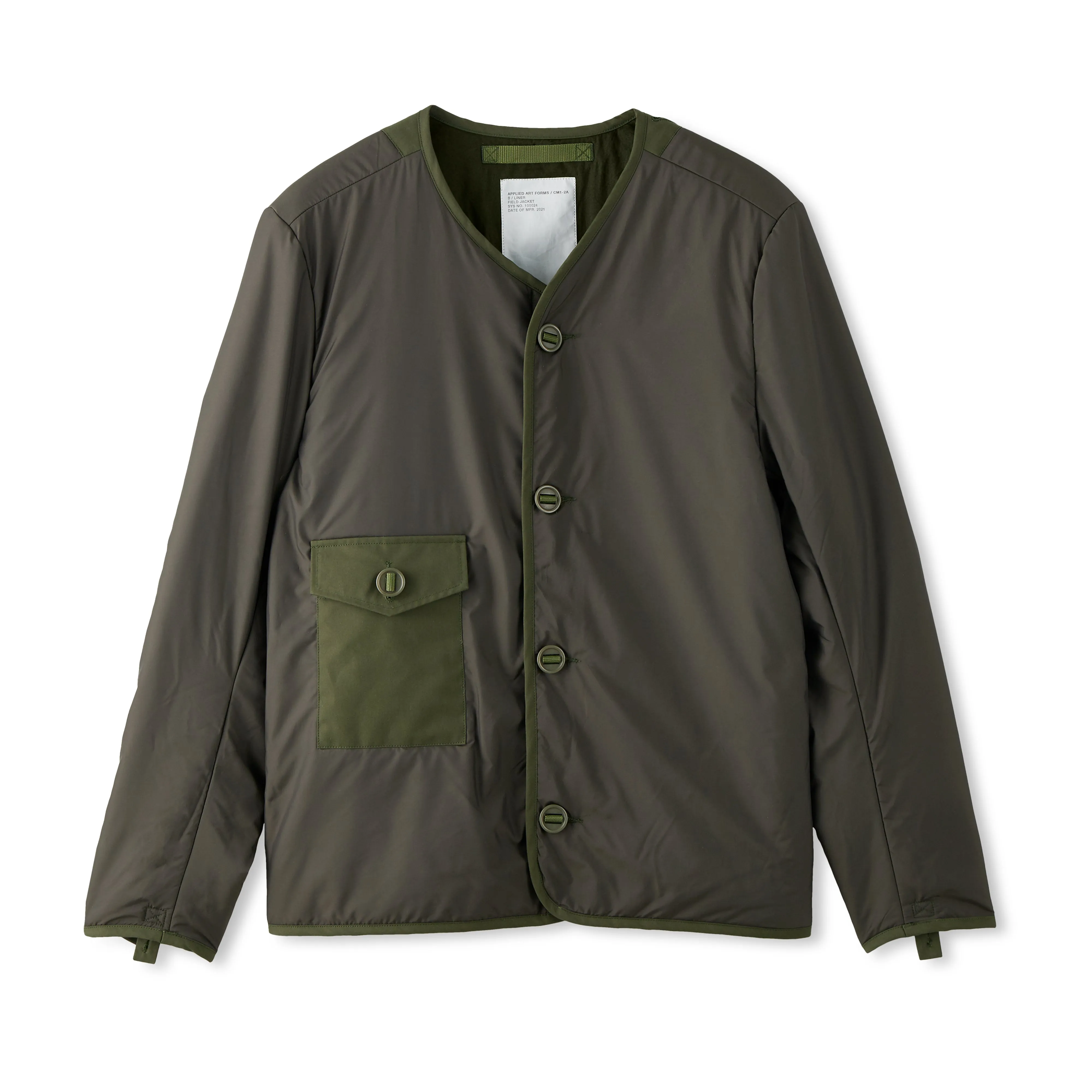 Applied Art Forms -  CM1-2 Field Jacket Military Green - (Green)