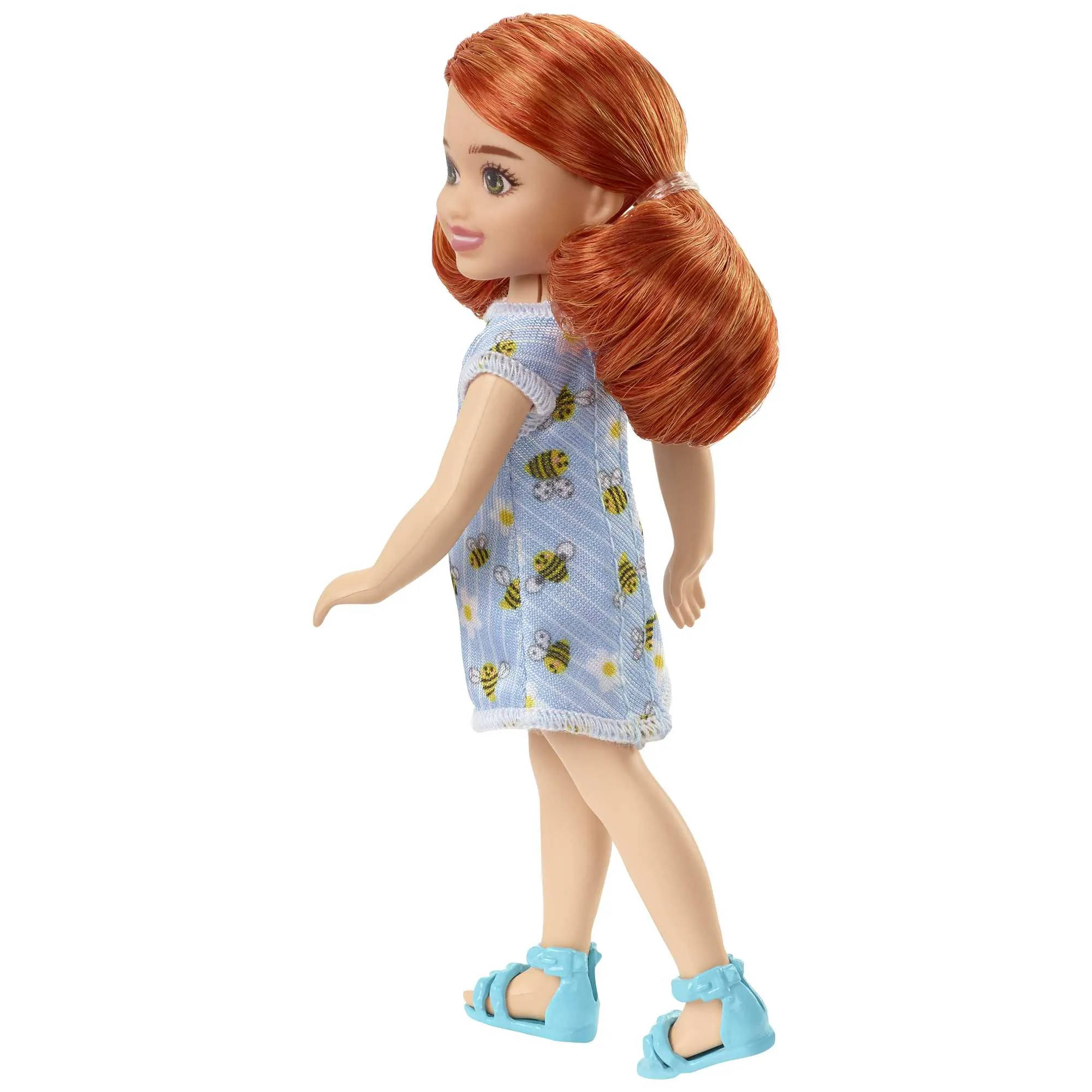 Barbie Chelsea Doll (Red Hair) in Bumblebee Dress, Toy For 3 Year Olds & Up