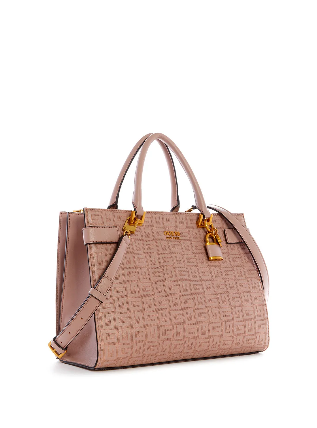 Biscuit Pink Atene Society Satchel
