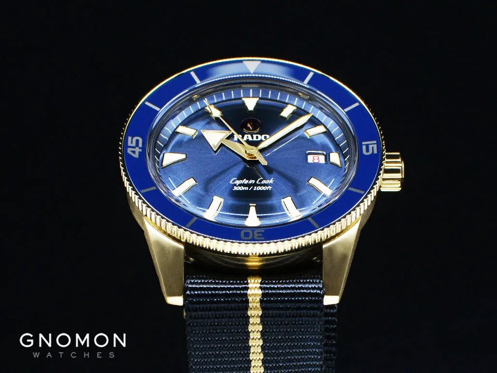 Captain Cook Automatic Bronze Blue Ref. R32504207