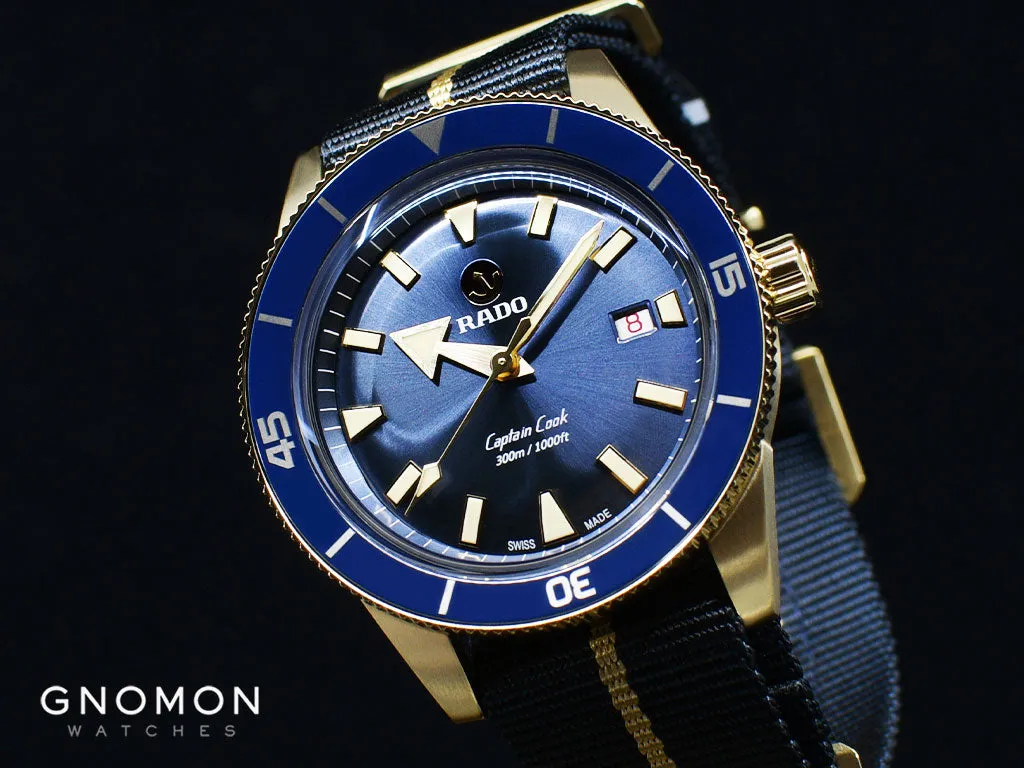 Captain Cook Automatic Bronze Blue Ref. R32504207
