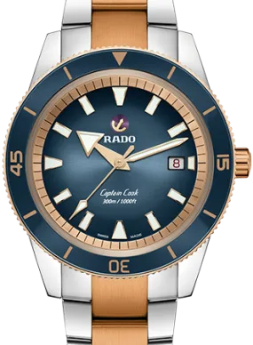 Captain Cook Automatic Two-Tone Blue Ref. R32137203
