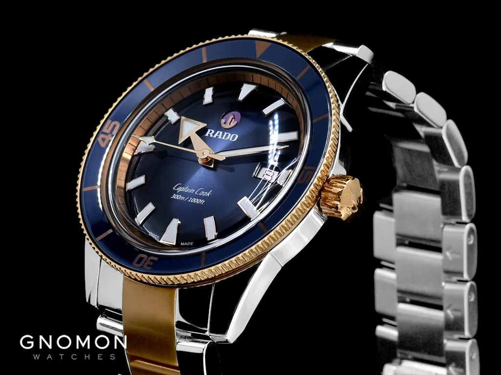 Captain Cook Automatic Two-Tone Blue Ref. R32137203
