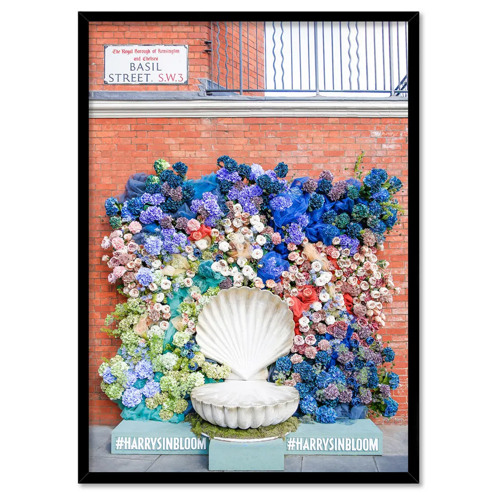 Chelsea in Bloom London - Art Print by Victoria's Stories