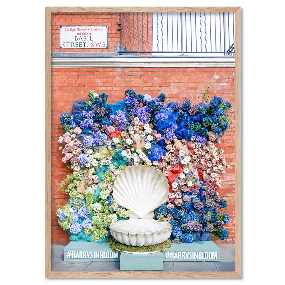 Chelsea in Bloom London - Art Print by Victoria's Stories