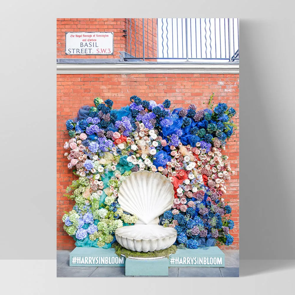 Chelsea in Bloom London - Art Print by Victoria's Stories