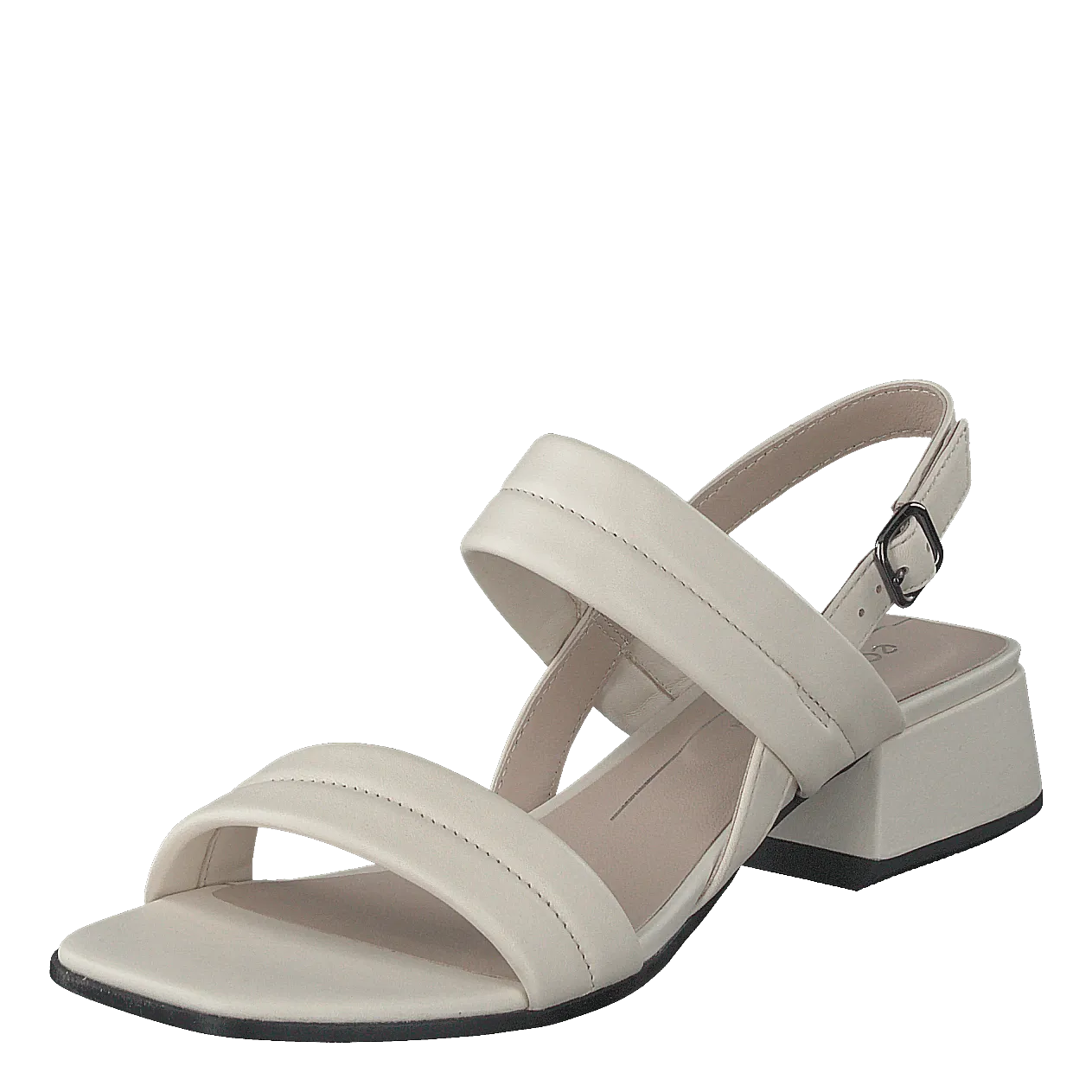 Ecco Elevate Squared Sandal Limestone
