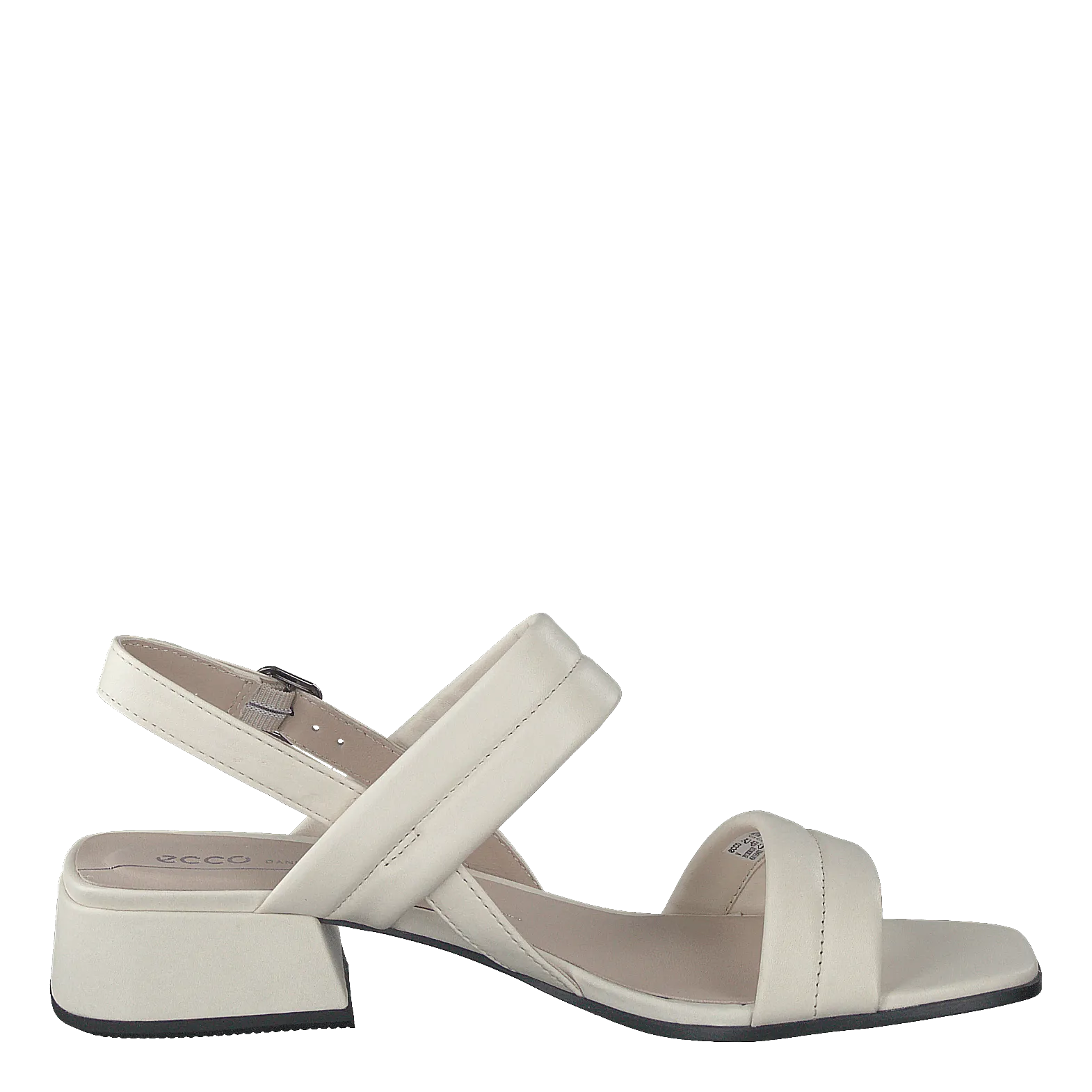Ecco Elevate Squared Sandal Limestone