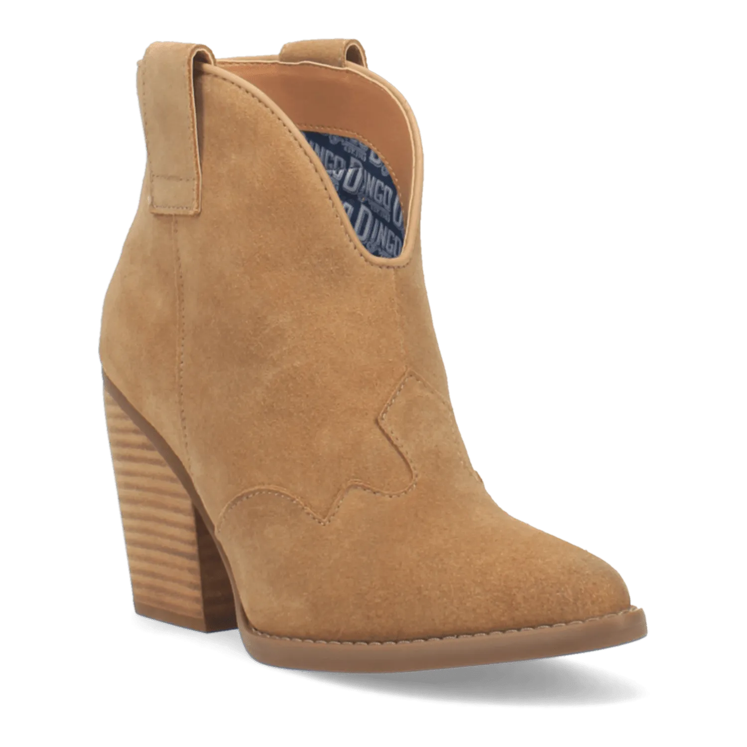 #FLANNIE LEATHER BOOTIE