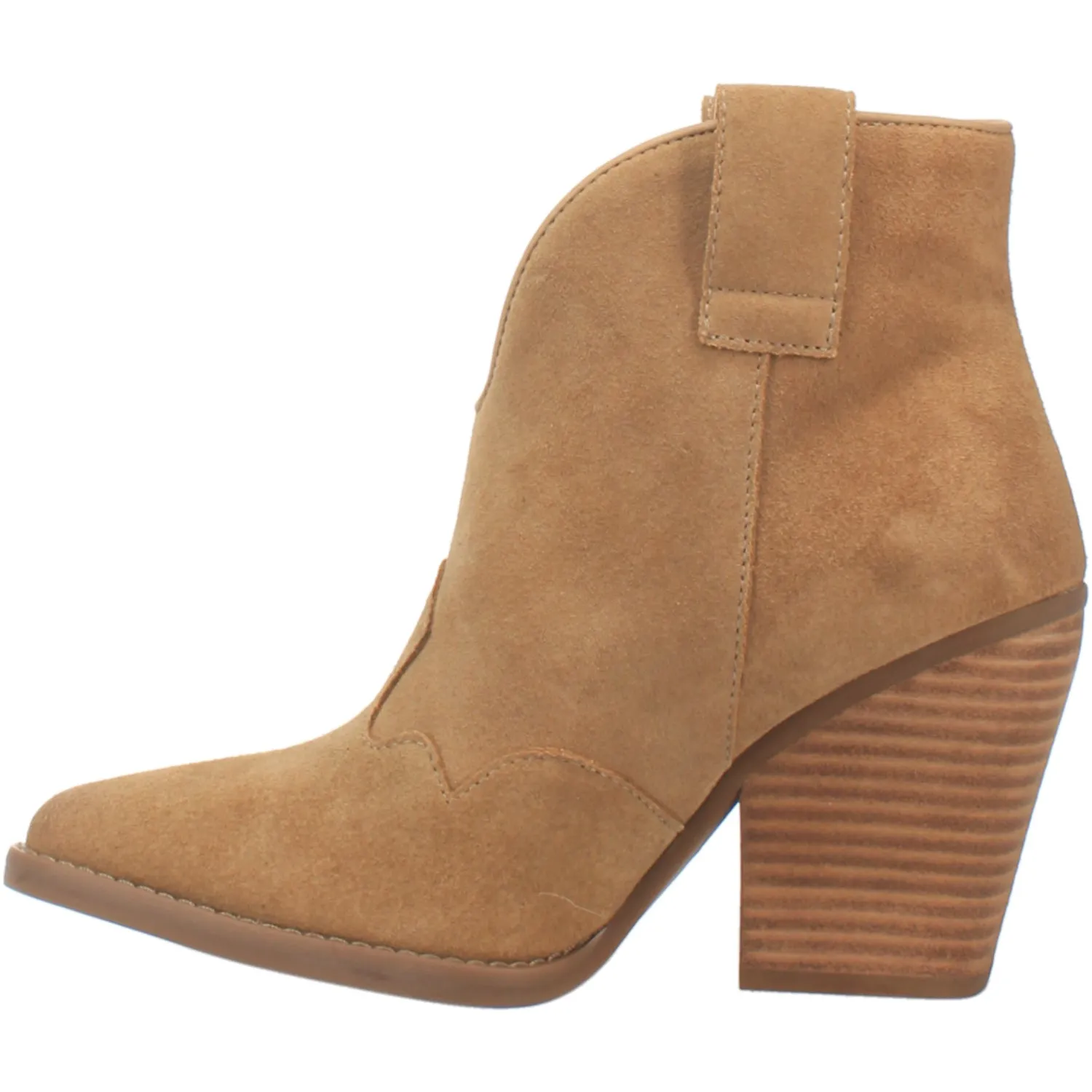 #FLANNIE LEATHER BOOTIE