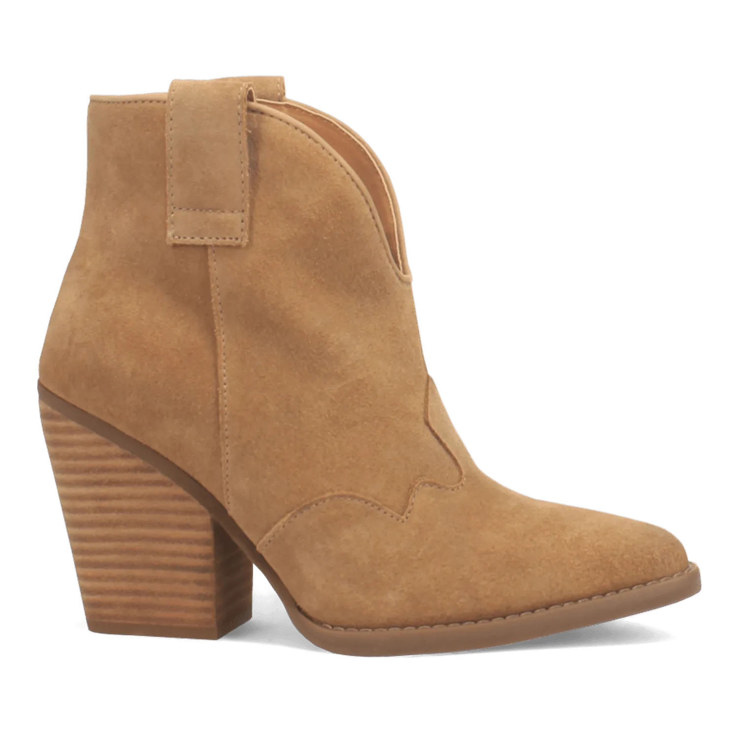 #FLANNIE LEATHER BOOTIE