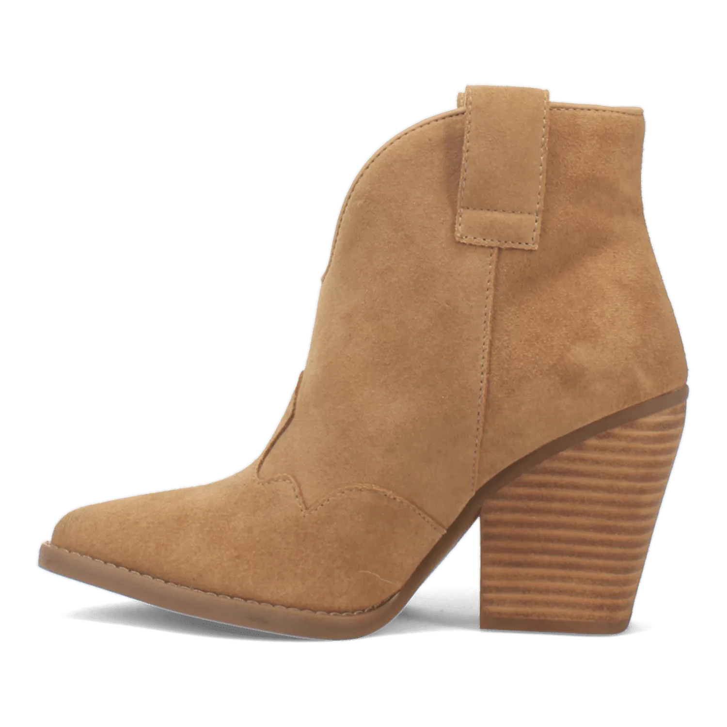 #FLANNIE LEATHER BOOTIE