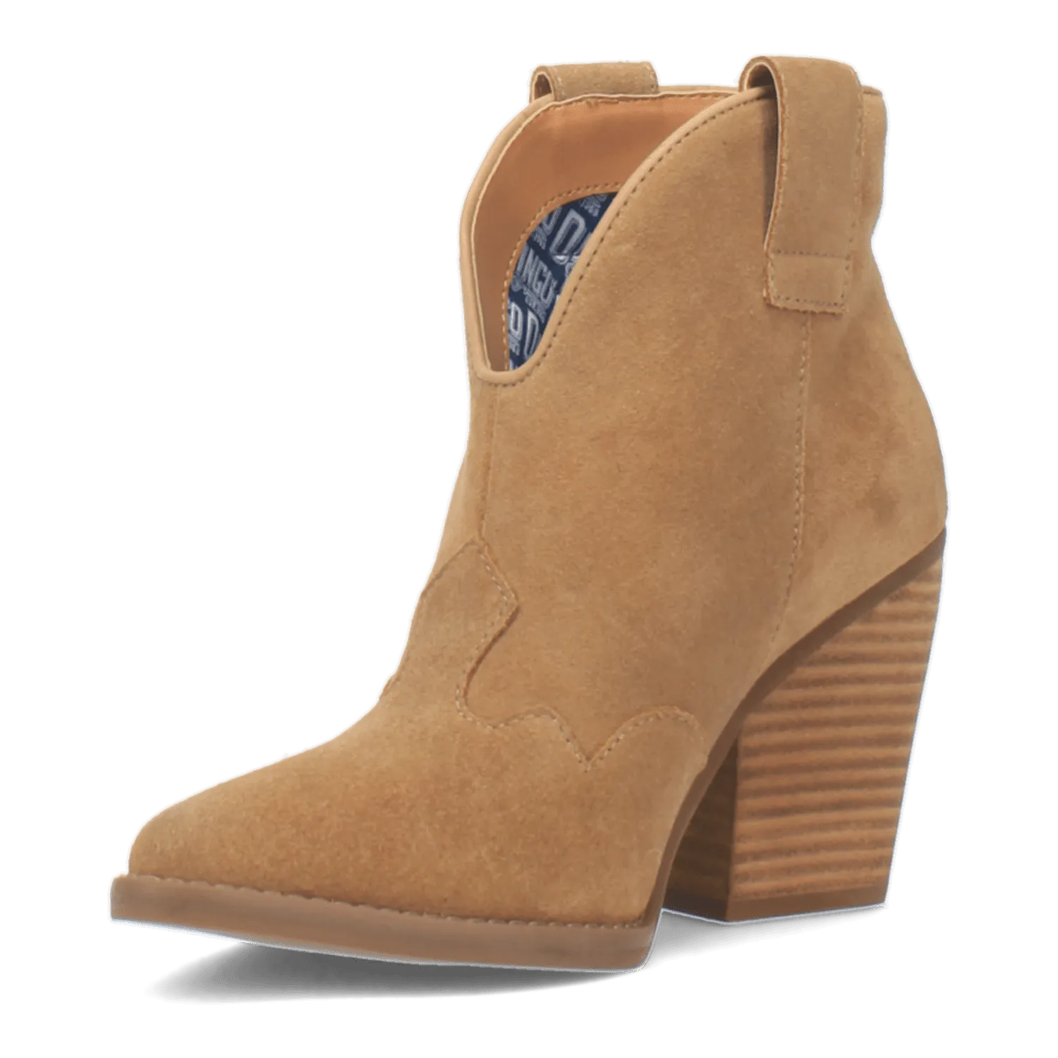 #FLANNIE LEATHER BOOTIE