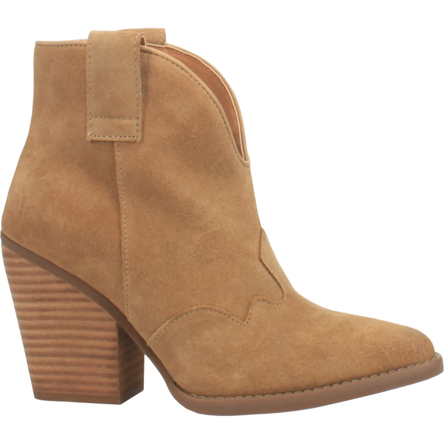 #FLANNIE LEATHER BOOTIE