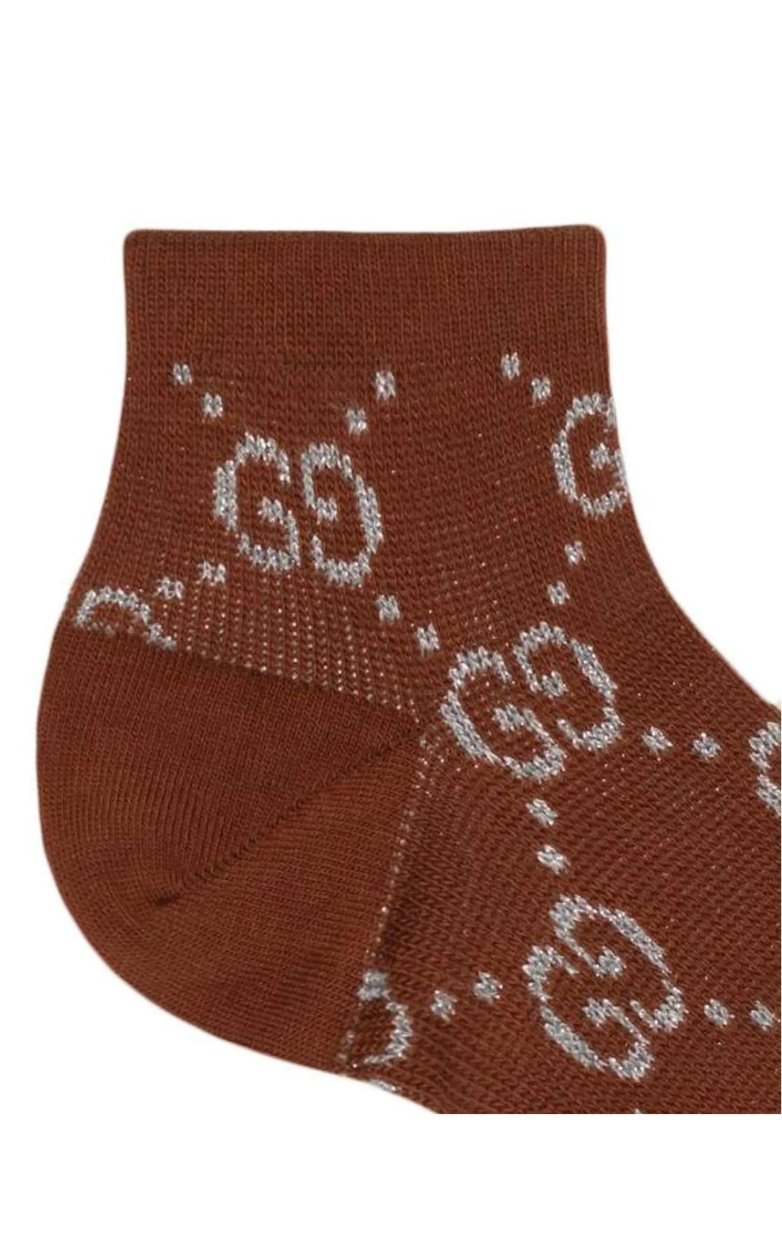GG Embroidered Cotton Blend socks