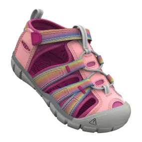 Infant Girl Keen Seacamp II in Rainbow/ Festival Fushia