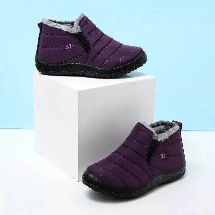 Keep Warm Comfy Soft Ankle winter Boots Waterproof  For Men Women