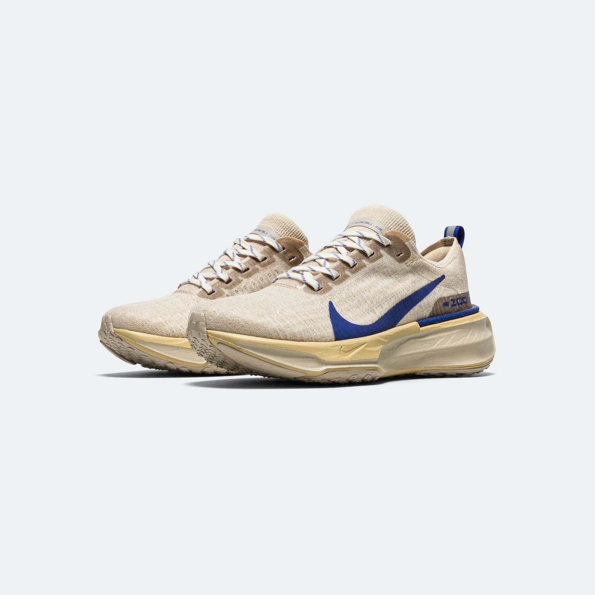 Mens ZoomX Invincible Run FK 3 - Sanddrift/Sesame-Light Bone