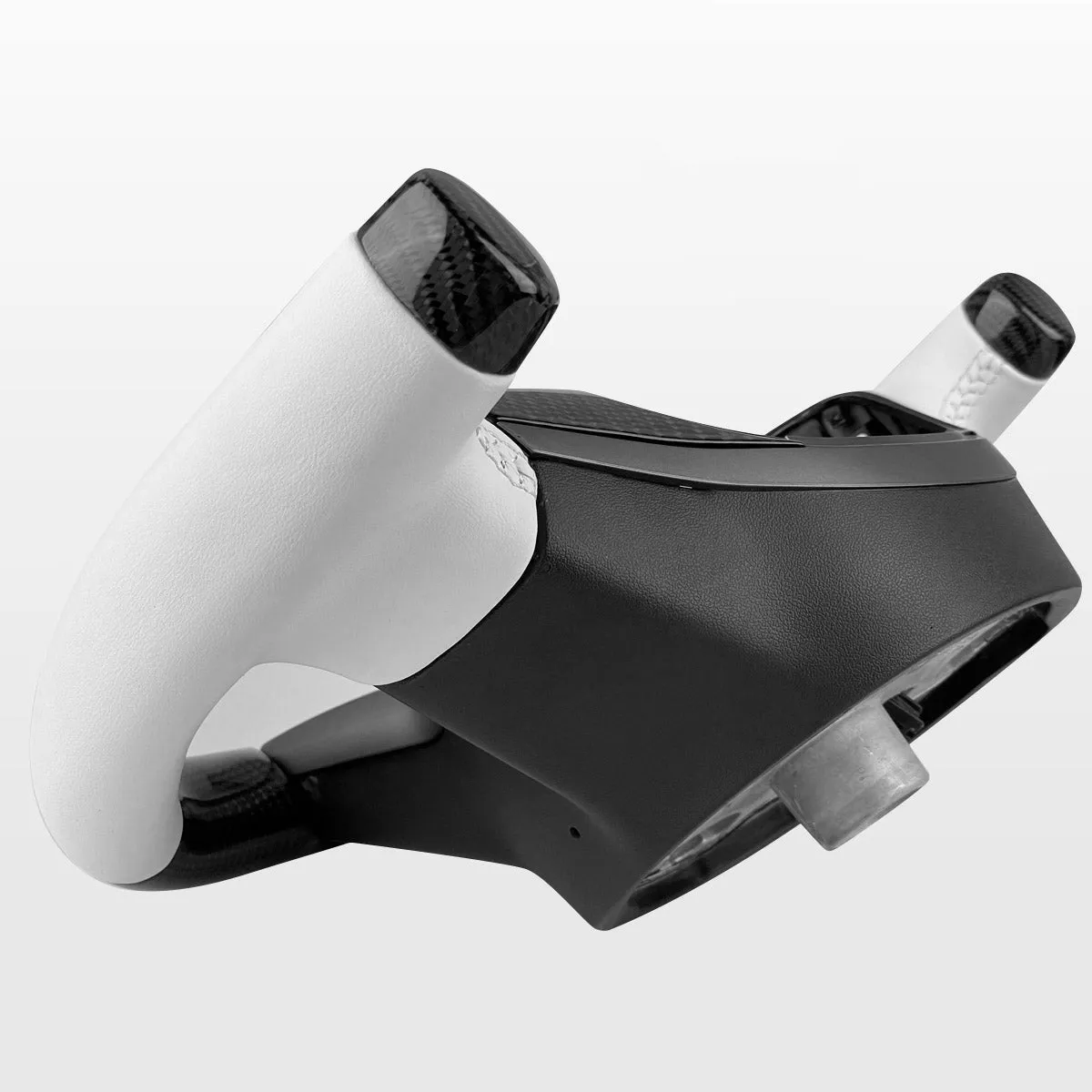 Modify Carbon Fiber Yoke-Style Steering Wheel for Tesla Model 3 / Y