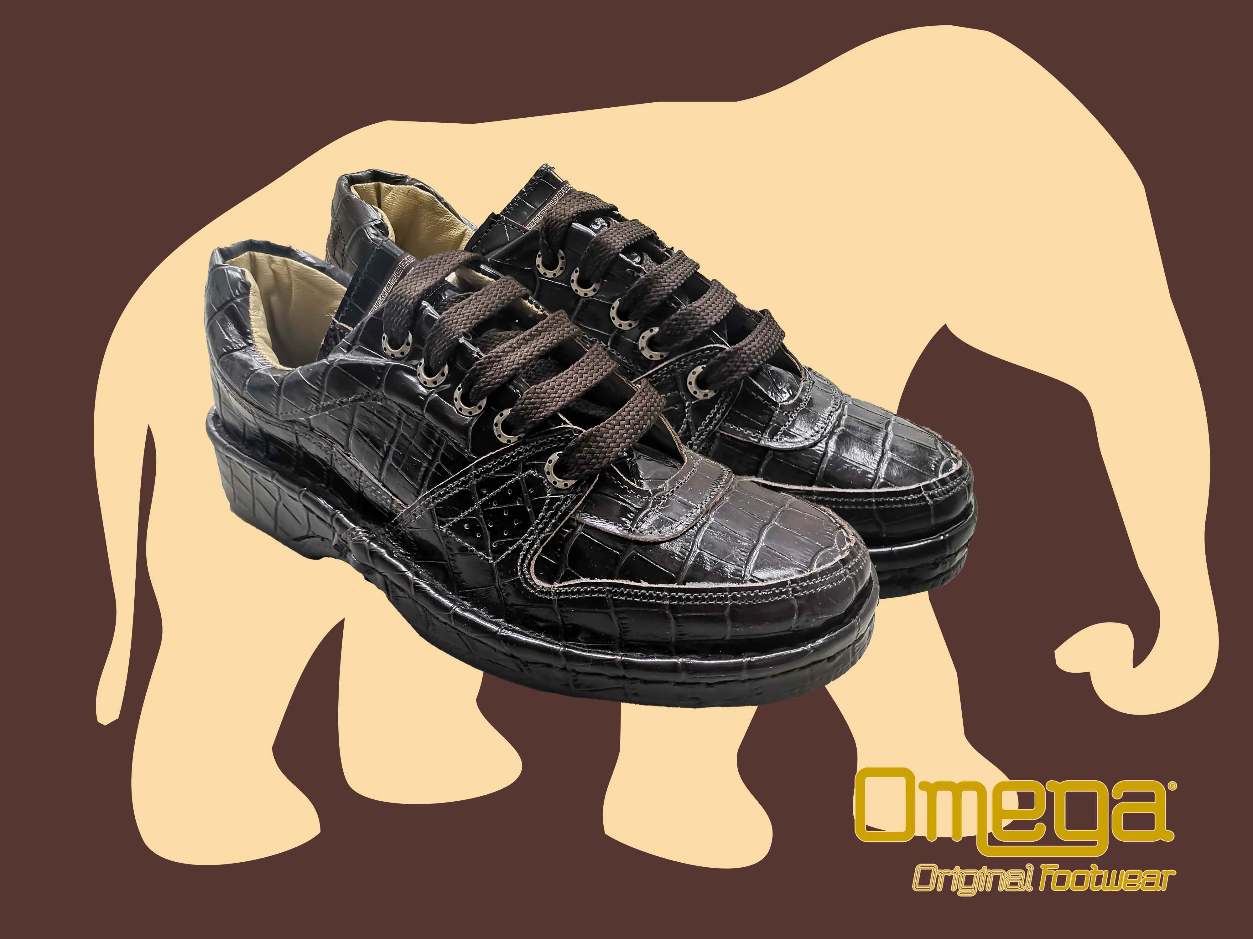 Omega Leather Melisizwe Croc Shoe