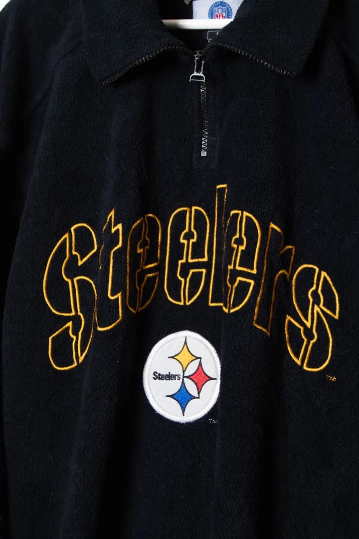 Pittsburgh Steelers 1/4 Zip Fleece (S)
