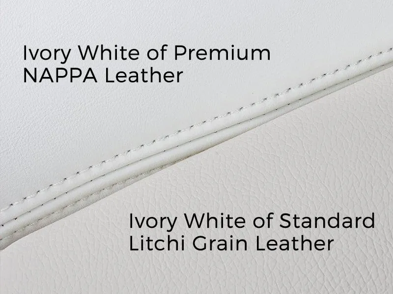 Premium NAPPA & Standard Litchi Grain Vegan Leather Swatches