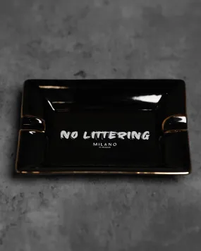 "No Littering" Ashtray