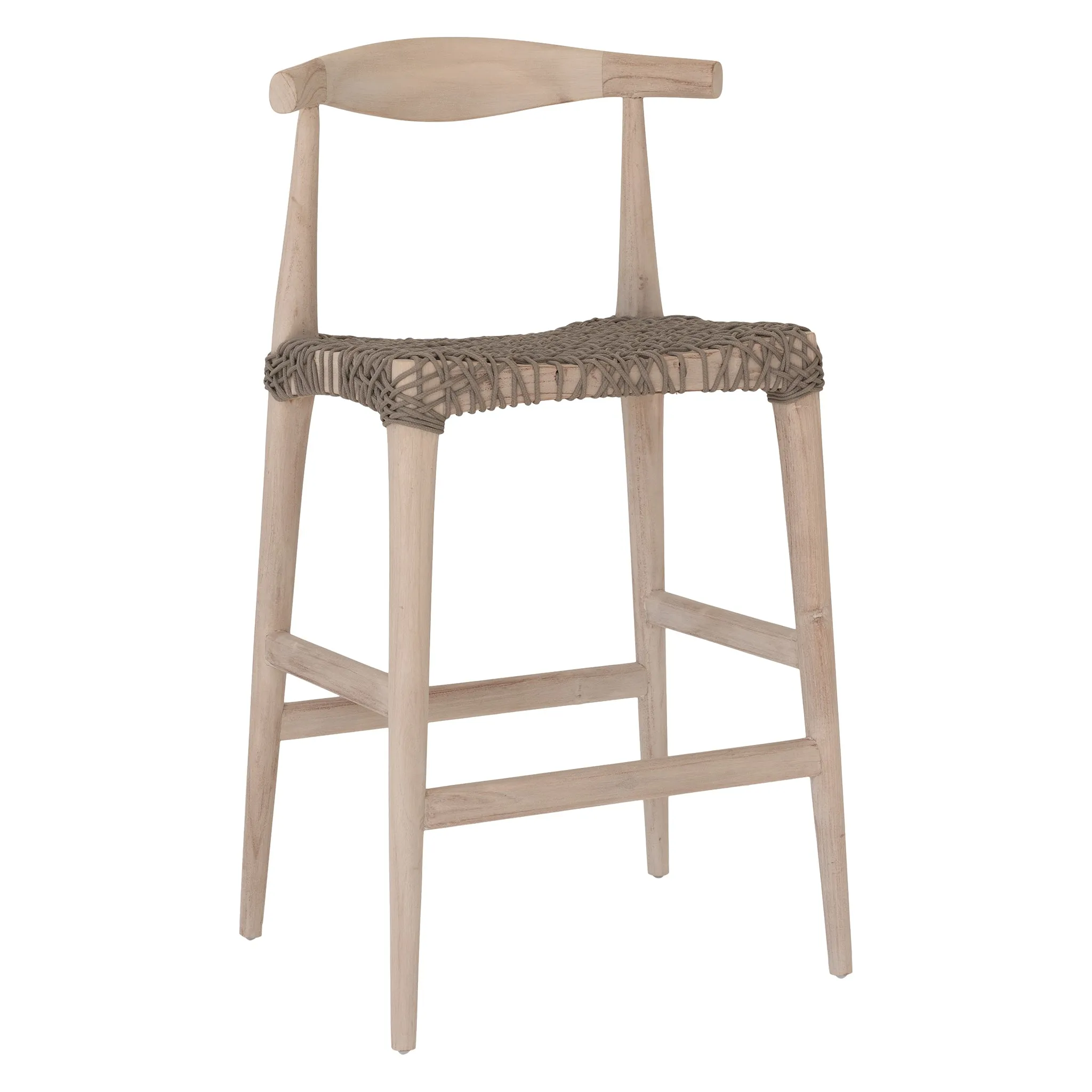 SWENI HORN ROPE BARCHAIR | TAUPE